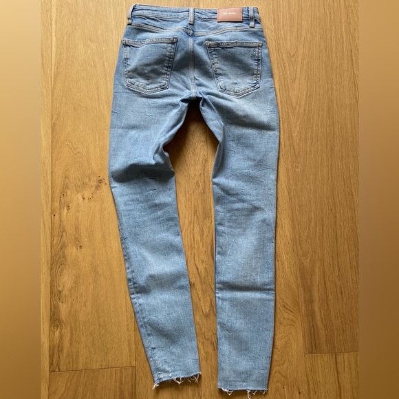 ZARA High Waist Distressed Jeans - Picture 6 of 11